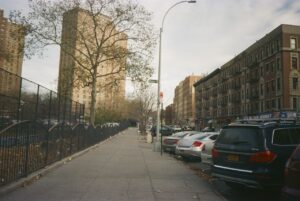 A street in the Bronx.